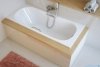 Excellent Clesis Lux wanna prostokątna z uchwytami 170x75 biała WAEX.CLE17WHC